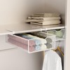WOCHUANGSI 2 Pack Closet Pull-Out Baskets Bra Underwear and Sock