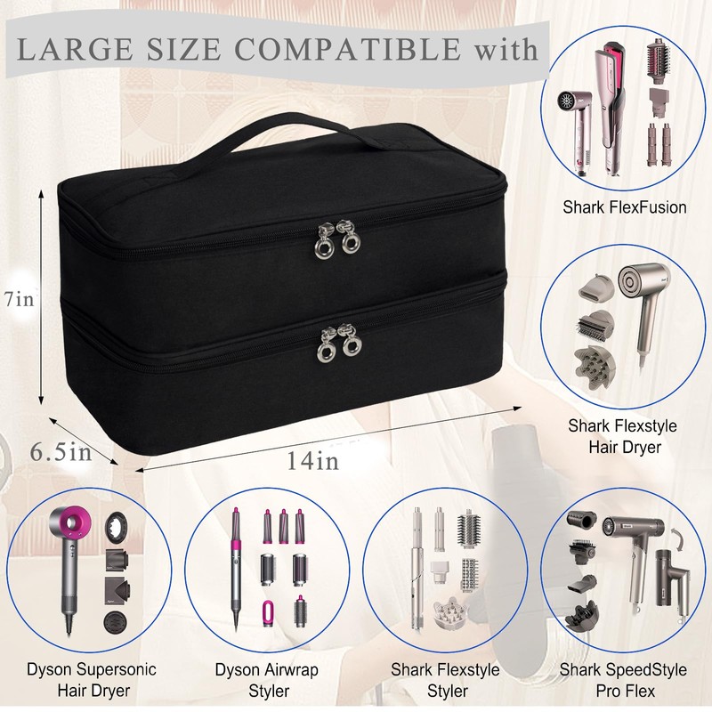 Labreccos Travel Carrying Case Compatible with for Shark Flexstyle SpeedStyle,Double