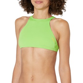Arena Women's Rule Breaker Think Crop MaxLife Bikini Top