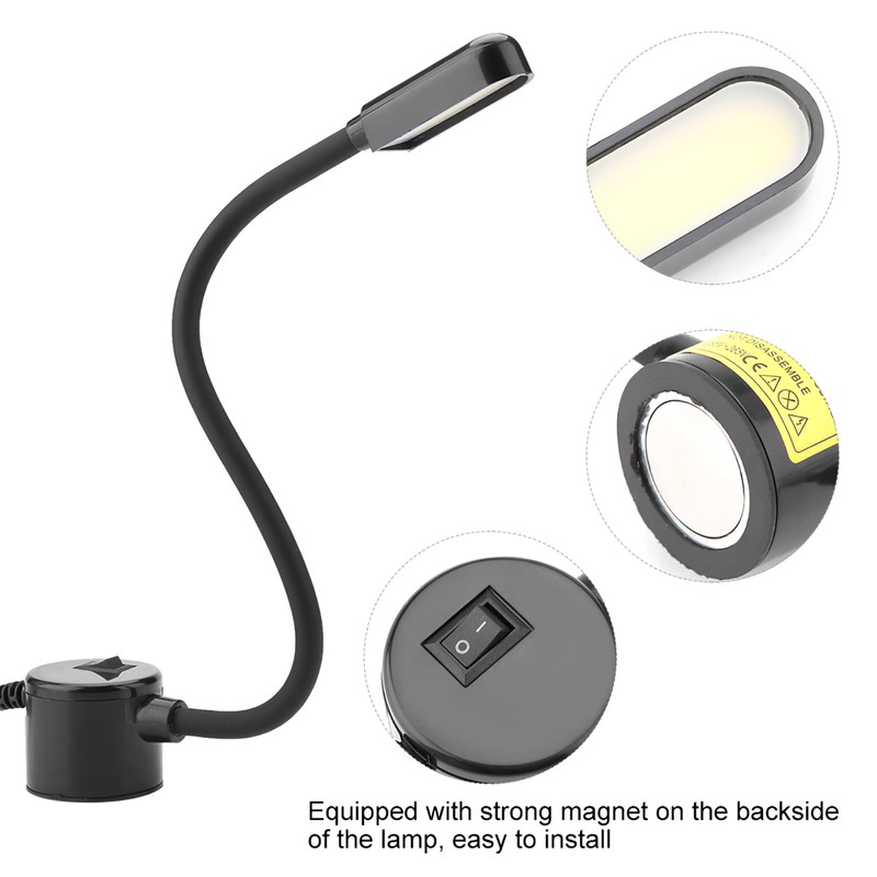3W COB Light Work for Sewing Machine Adjustable Magnetic Base