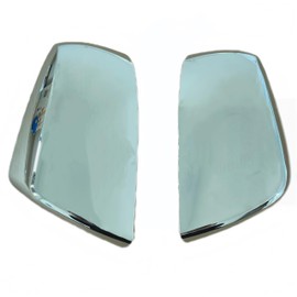 FCBJX Outer Mirror Cover Caps Chrome Compatible with Toyota Tundra 2007-2021 Side View Mirror Cover 1 Pair Replace 87945-0C020 87915-0C040