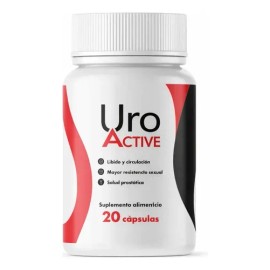 Suplemento Uroactive Arginina Capsulas Sabor
