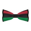 DZUAIKIT Pan-african Flag Bow Ties for Men Classic Bowtie with