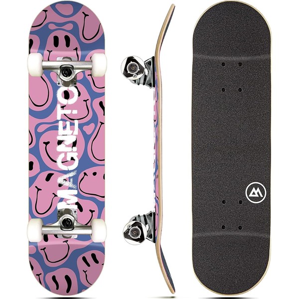 Magneto Complete Skateboard | Maple Wood | ABEC 5 Bearings