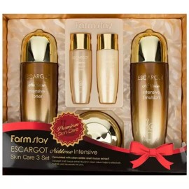 Snail 달팽이 뮤신이 선사하는 깊은 보습 여성 기초 3종세트 Snail Mucin Deep Moisturizing Women's Basic 3-Piece Set