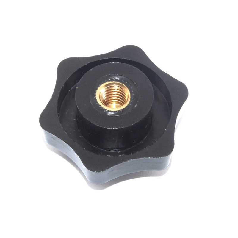 20Pcs M5x25mm Stainless Steel Thread Replacement Star Hand Knob Tightening