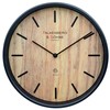 Falkenberg & Söhne 30cm Radio Controlled Wall Clock with Wood