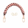 Senral Handbag Short Strap Replacement Top Braided Genuine Leather Handle
