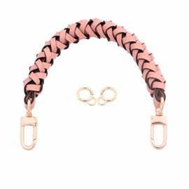 Senral Handbag Short Strap Replacement Top Braided Genuine Leather Handle Strap for Neonoe Bag Artsy,Beaubourg Hobo Noe Top Handle Strap Purse Making