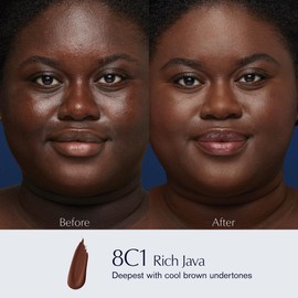 Estée Lauder Double Wear Stay-in-Place 24-Hour Long-Wear Matte Foundation Makeup, 1 Fl Oz, 8C1 Rich Java