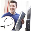 Operitacx 2pcs Dual Male Headphone Audio Splitter Cable for Laptop