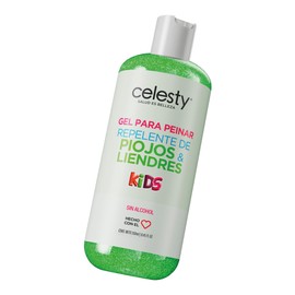CELESTY | Gel Crema para Peinar con Protección Preventiva contra Piojos y Liendres 250ml | Efecto de 8 horas - Apto para Niños