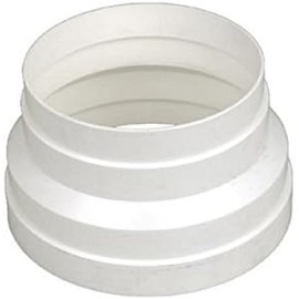 Reducer, Reducer Connector, Reduction, Transition Piece NW 150 to NW 125. Accessories for Round Pipe, Exhaust Duct, Supply Air Duct, Ventilation Duct, Ventilation Duct, Ventilation System