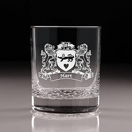 Hart Irish Coat of Arms Nob Hill Tumblers - Set of 4