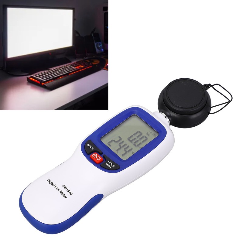 Digital Illuminance Meter High Accuracy Multifunctional Digital Light Meter for