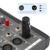 Lrbners XLR Male to Female Audio Adapter, Black Shell Secure