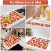 Red Poppy Flowers Stove Top Covers,Abstract Stove Cover,Anti-Slip Heat Resistant
