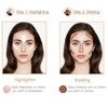 Highlighter Makeup Contour Stick, Highlighter Contour Bronzer Wand, Face Brightens