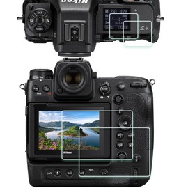 ZLMC Z9 Screen Protector for Nikon Z 9 Z8 Z 8 Z9 + Top Screen for Nikon Z9 Z 9 Camera, Anti-scratch Tempered Glass Hard Protective Film Cover Hot Show Level[2+2Pack]