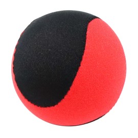 Sarini 2 x Water Bounce Ball Beach and Pool Soft Ball Stress Relief Ball Suitable for Adult Boys Girls Swimming Pool Beach Sea Outdoor Activities (Yellow, Red)
