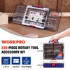 WORKPRO 530-Piece Rotary Tool Accessory Kit, Rotary Tool Bits for