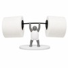 Funny Weightlifting Toilet Paper Holder for Bathroom Decor – Fitness-Themed