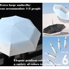 erised's bifrost Compact, Folding Travel Umbrella, Automatic Opening and Closing,