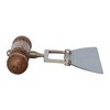 Creative Co-Op, Natural Stainless Steel Cheese Knife with Wood Handle,