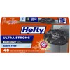 Hefty Ultra Strong 13 Gallon Trash Bags, Black Tall Kitchen