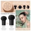 Set Maquillaje Facial Base Crema Cojín Aire Mushroom Head Polvos