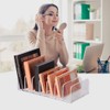 2PCS Makeup Organiser, Clear Acrylic Organiser, Acrylic Makeup Organiser, 7-Section