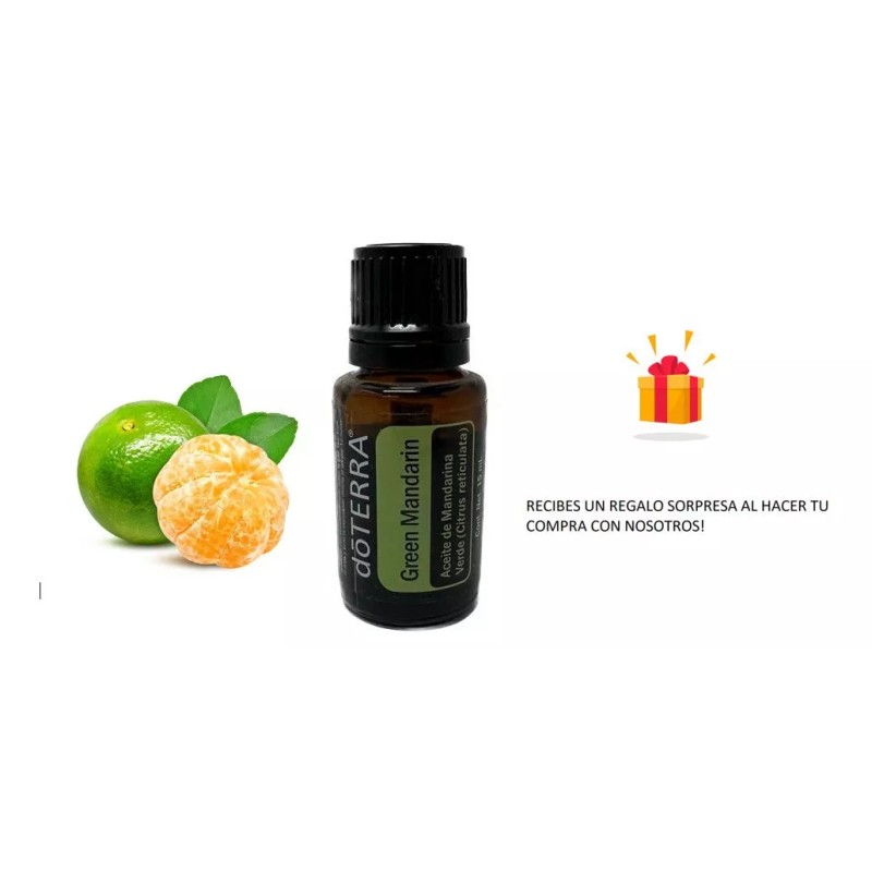 Doterra Aceite Esencial Mandarina Verde Green Mandarin Doterra 15ml