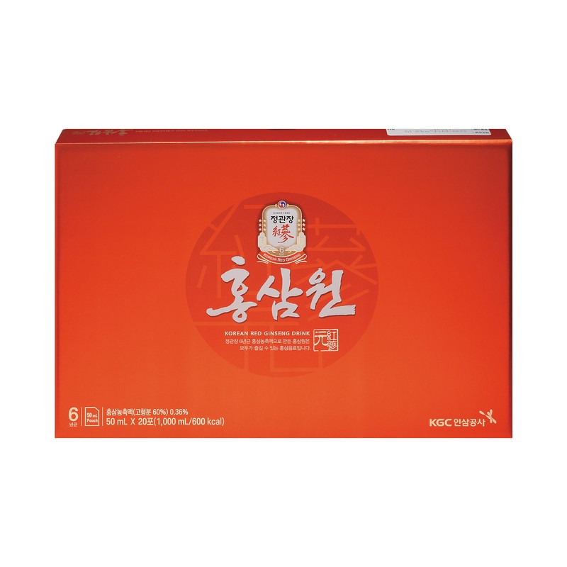 Korean Ginseng Corporation 정관장 홍삼원세트 50ml 20포 Jeonggwanjang Red Ginseng
