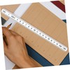 Operitacx 2pcs Rulers Long Plastic Measuring Tools for Carpenters Lightweight