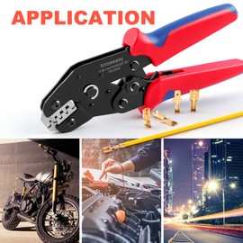 Knoweasy JST Crimper and Molex Crimper Compatible with JST, Dupont, Molex terminals - Precision Wire Crimp Tool