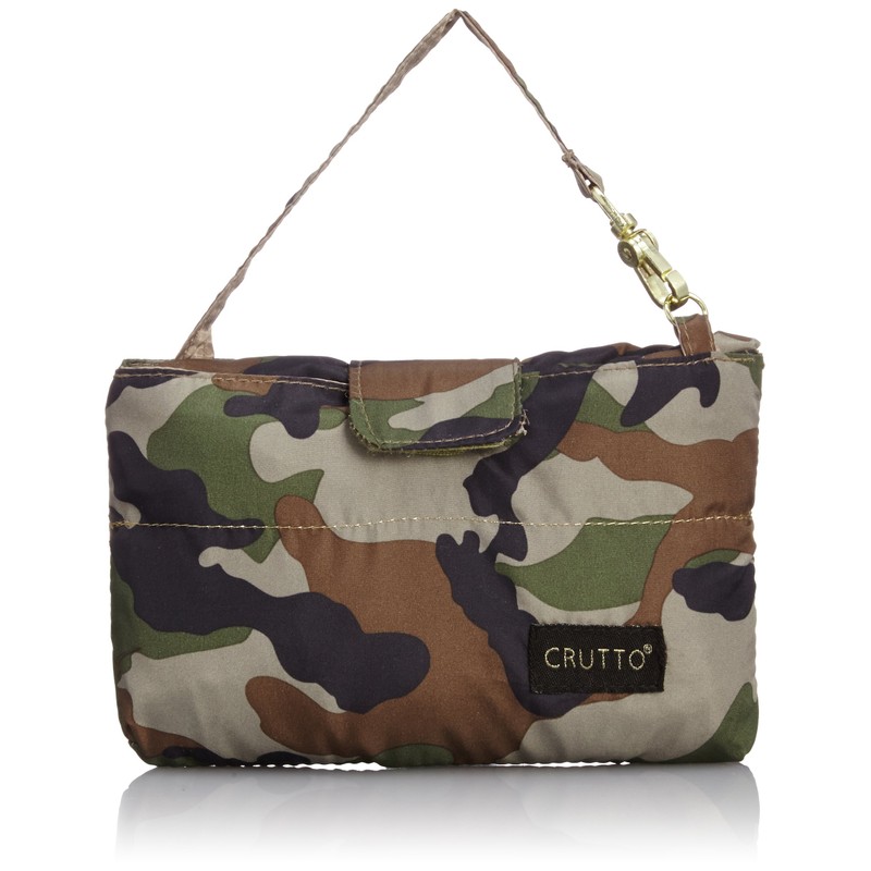 Root Tote 2085 2012000 Women's Reversible Compact Bag, Camo