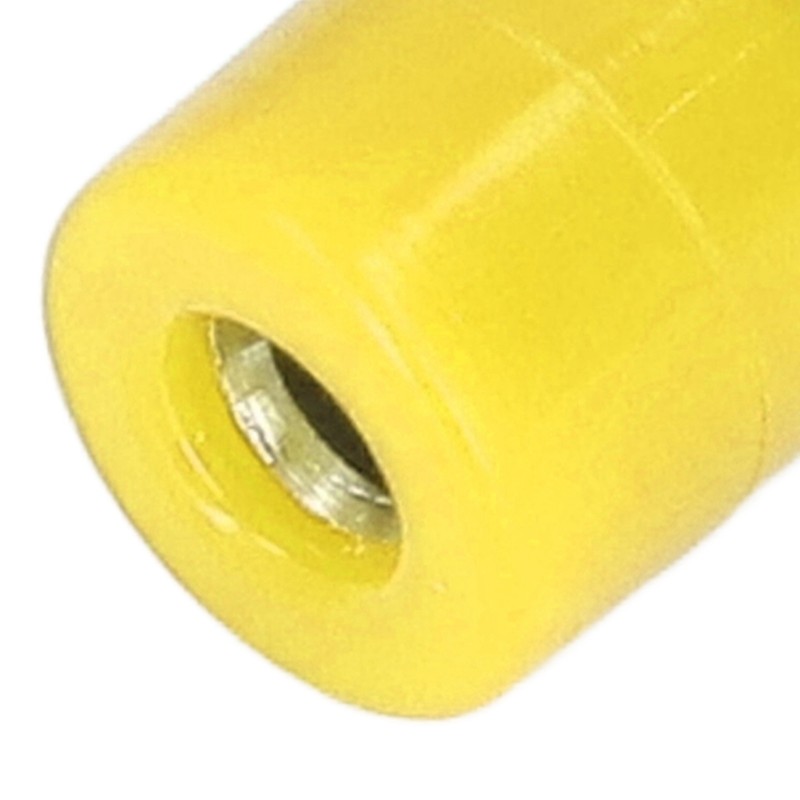 100Pcs Banana Socket M6 4mm Good Transmission Excellent Manufacture Electrical