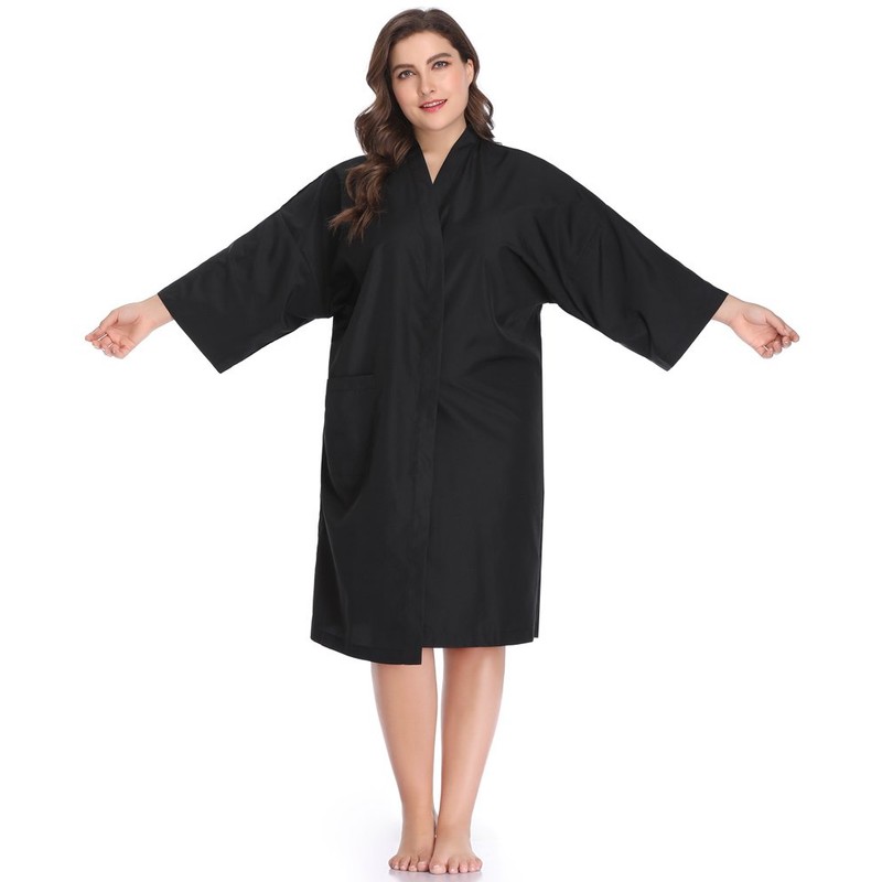 PERFEHAIR Salon Robes Smock for Clients, Hair Salon Client Gown