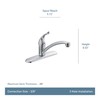 Moen 7425SRS Chateau One-Handle Low Arc Kitchen Faucet, Spot Resist