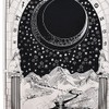 Tarot Divination Wall Tapestry, 70 x 100 cm The Moon