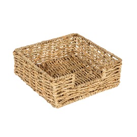 Creative Co-Op Hand-Woven Seagrass Napkin Holder, Natural