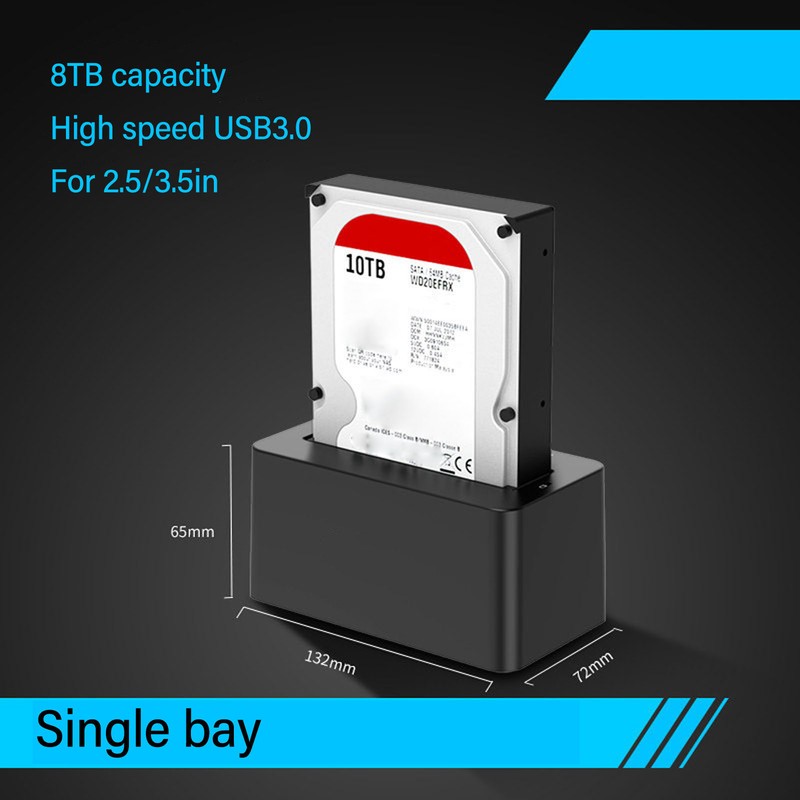 Hard Drive Docking Station 5Gbps USB 3.0 to SATA LED