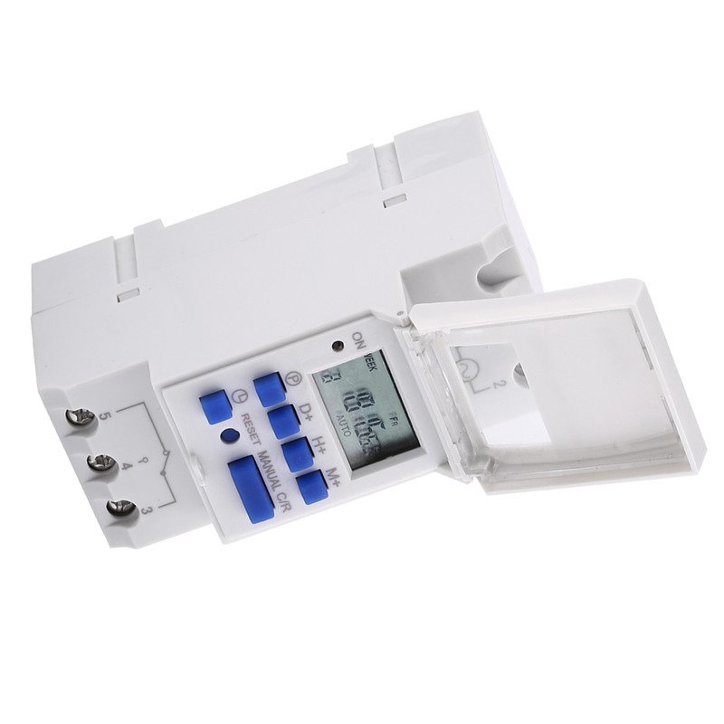 LCD Display Weekly Programmable Electronic Relay Time 16 ON and