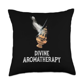 Thurible Traditional Latin Mass Catholic Throw Pillow