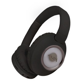 XuanGui - Auriculares Bluetooth sobre la oreja, auriculares estéreo inalámbricos de 20 horas con micrófono HD, FM/TF para oficina y hogar, diseño plegable y cómodo de ajuste NX500, color negro