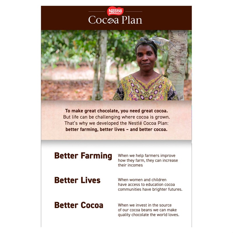 Yorkie Original Milk Chocolate Bar, 46 g, Pack of 36