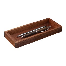 Pen Tray, Wood, Black Walnut, Large