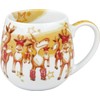 Könitz Kuschelbecher Merry Christmas-Weihnachtsparty, Bunt, 250Ml