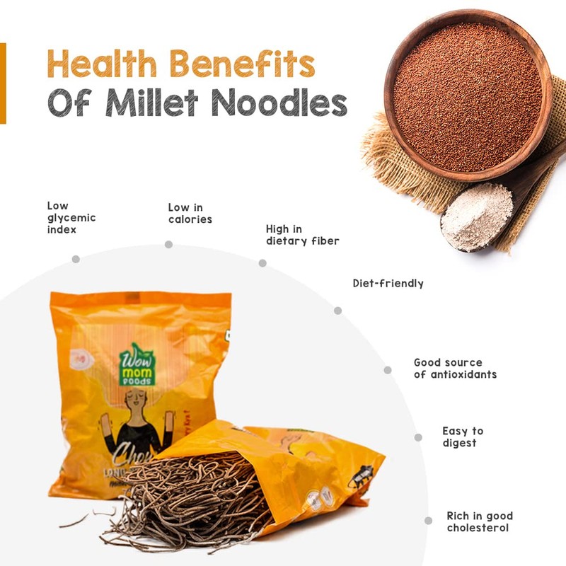 Wowmom Finger Millet Noodles (250 gm)