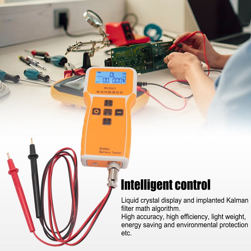 RC3563 Battery Tester High Accuracy Handheld Battery Internal Resistance Tester